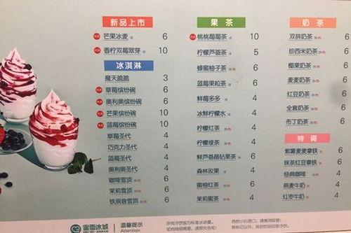 甘肃网红奶茶价格表,品味与时尚的甜蜜碰撞